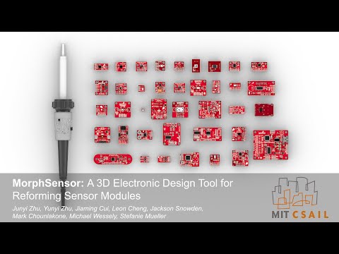 MorphSensor: A 3D Electronic Design Tool for Reforming Sensor Modules