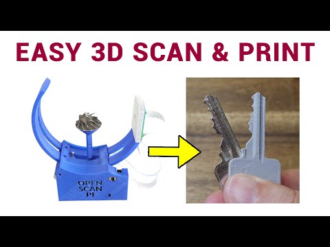 Automated and easy 3D scanning with OpenScan Mini - Guide and test