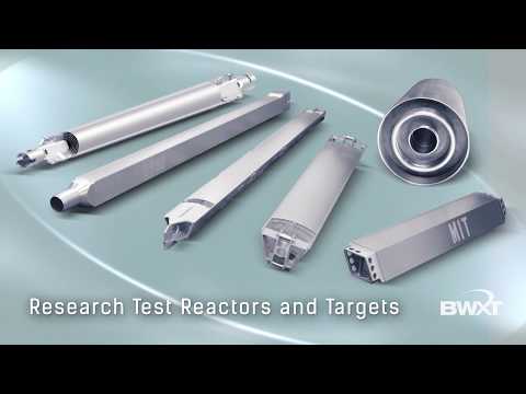 BWXT Research Test Reactors and Targets