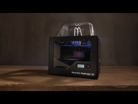 The MakerBot Replicator 2X - Announcement