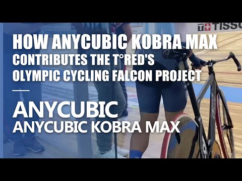 How Anycubic Kobra Max contributes the T°Red&#039;s Olympic Cycling Falcon project