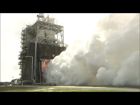RS-25 Engines Powered to Highest Level Ever During Stennis Test