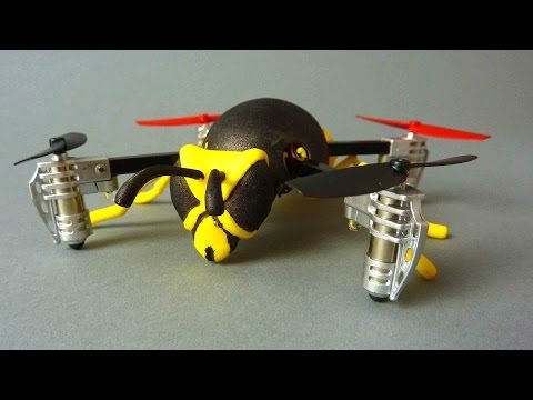 3D printed wasp cover for microdrone 2.0 and 3.0