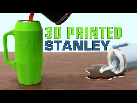 We Made a Better Stanley Cup | Design for Mass Production 3D Printing