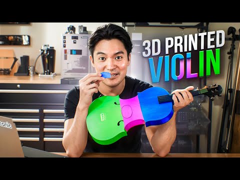 3D PRINTED VS REAL VIOLIN 🎻