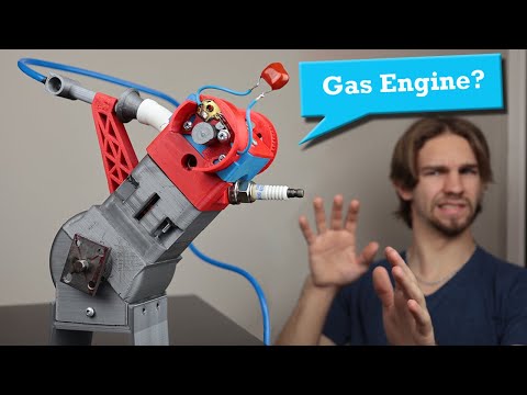 I Tried 3D Printing a Gas-Powered Engine!