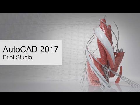 AutoCAD 2017 - New Feature - Enhanced 3D Printing