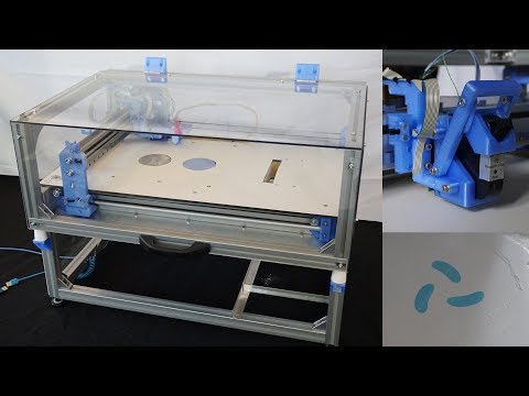 Oasis 3DP, an open source powder and inkjet 3D printer