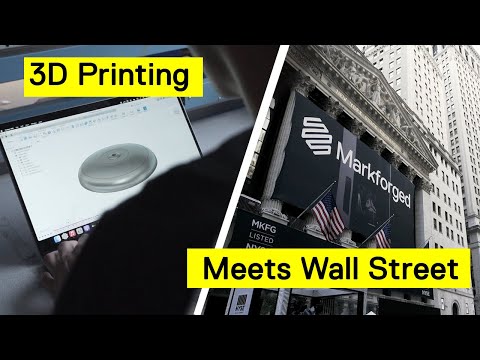 Markforged IPO: 3D Printing the New York Stock Exchange Bell for Listing Day