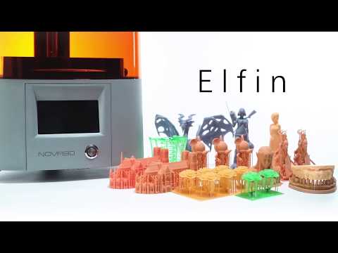 Nova3d Elfin: A budget 3D printer with WiFi control, easy leveling plus a host of other features