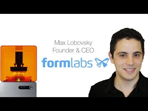 Interview with Max Lobovsky, CEO Formlabs