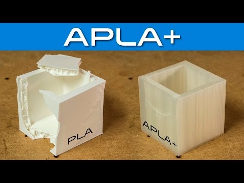 New APLA+ (Pro PLA) Offering Heat and Impact Resistance Rivaling ABS