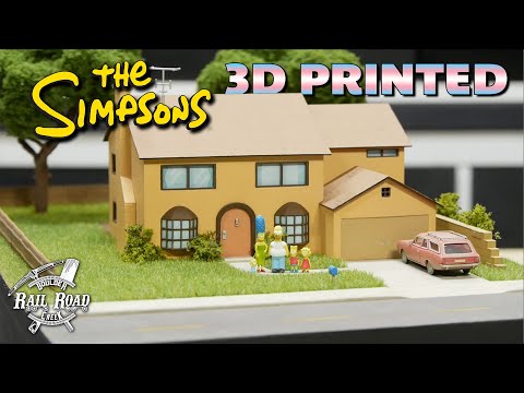 Build an AWESOME model of The Simpsons house! Step by step 😉 ANYCUBIC Photon Mono M5s Pro