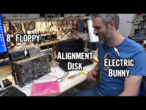 8&quot; Floppy drive final repair with 3D printed parts and realignment procedure (ft. Usagi Electric)