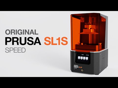 The Original Prusa SL1S SPEED - Introducing the fastest desktop SLA 3D printer