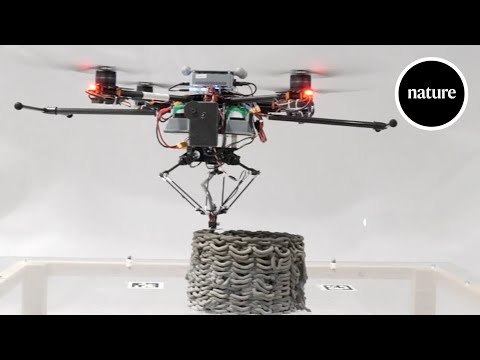 3D printing with drones