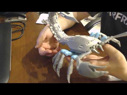 3d printed robo scorpion