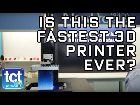 The fastest 3D printer in the world with NewPro3D at CES 2016