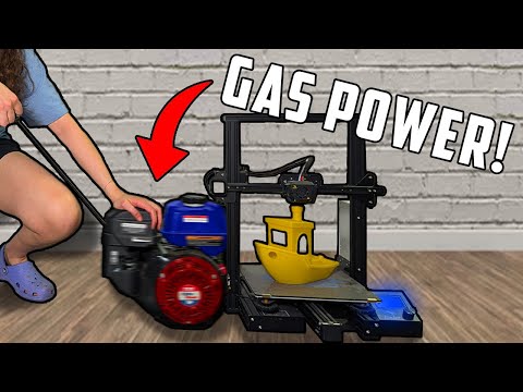 Gas Powered 3D Printer