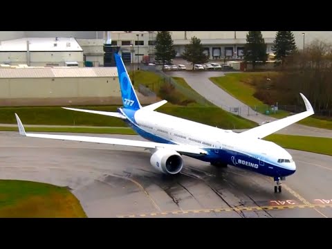 First flight of Boeing&#039;s 777X foldable-wing aircraft (full recap)