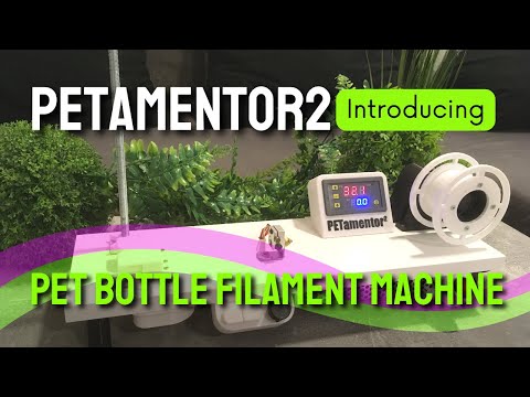 3D Printing PET bottle filament machine PETamemtor2