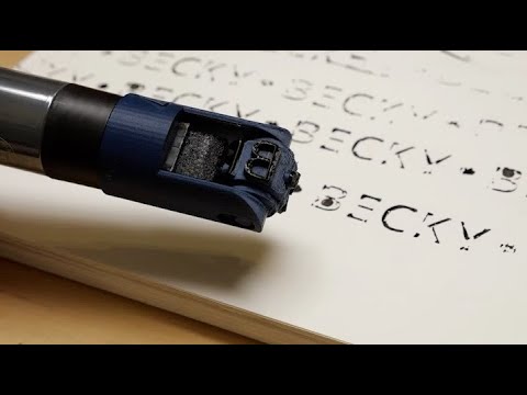 3D Printed Stamping Markers (Files Included)