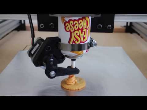 Easy Cheese 3D Printer: Initial Testing