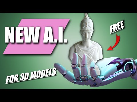 Free AI - ADVANCED 3D Models From Images - Ready For Printing!