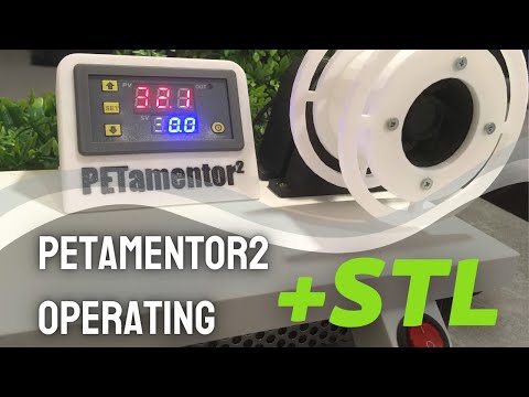 3D printing bottle filament machine - PETamentor2 instructions and suggestions
