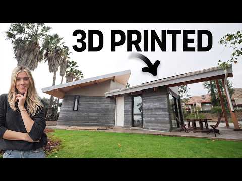 LA’s First $250,000 3D PRINTED House!