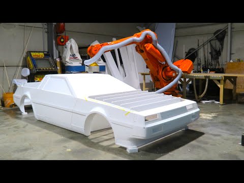Building a full scale flying Delorean Part 1: Making the bodywork
