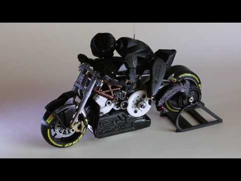 2016 Ducati Draxter Concept Drag Bike 3d printed RC