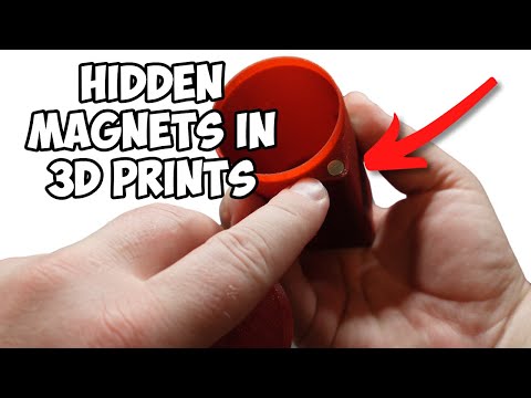 Level Up Your 3D Prints with Hidden Magnets! | How To 3D Print Magnets In Your Designs