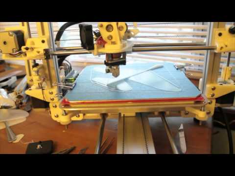 Bukobot 3D Printer - Bukobot Fly Test Flight