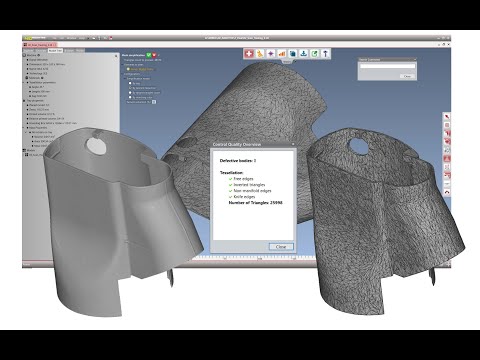 3D Scan Data automatic repair