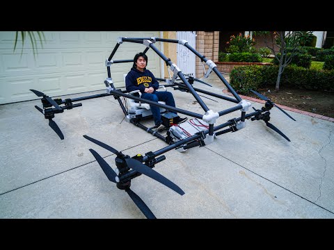 I built a flying car! (eVTOL)