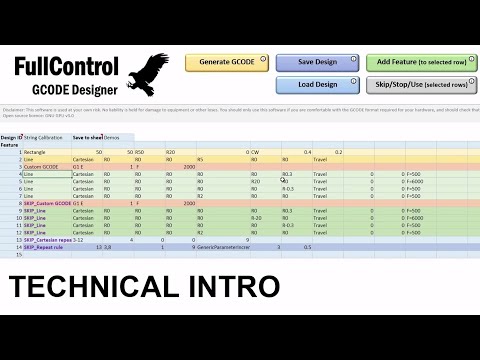 FullControl GCode Designer - Technical Intro