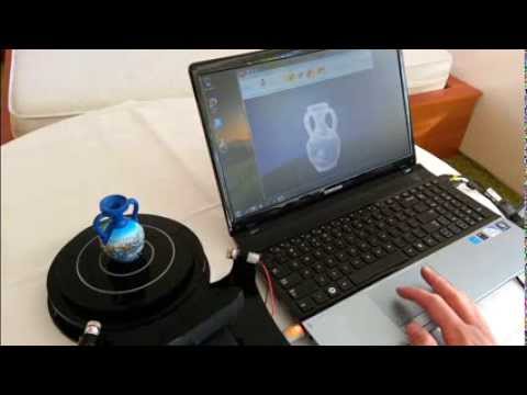 Rubicon 3D scanner presentation ( http://www.kickstarter.com/projects/568411200/rubicon-3d-scanner )