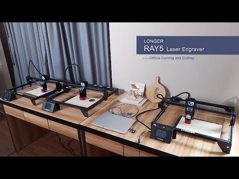 LONGER RAY5 Laser Engraver Offline Carving and Cutting, Work without computer!