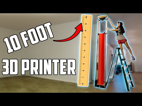I Made My 3D Printer 10ft Tall