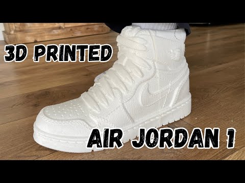 I 3D Printed Air Jordan 1 Shoes