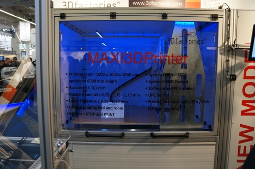 3DFactories-Maxi 3D Printer