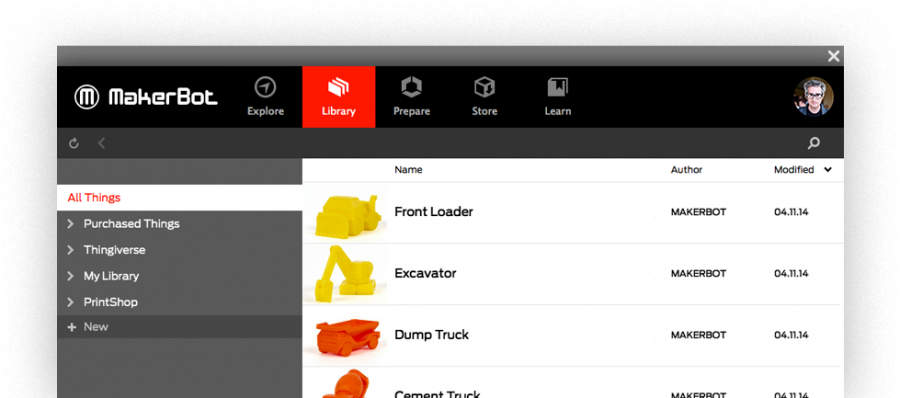 MakerBot Desktop - 3.7 Update verringert Druckzeit