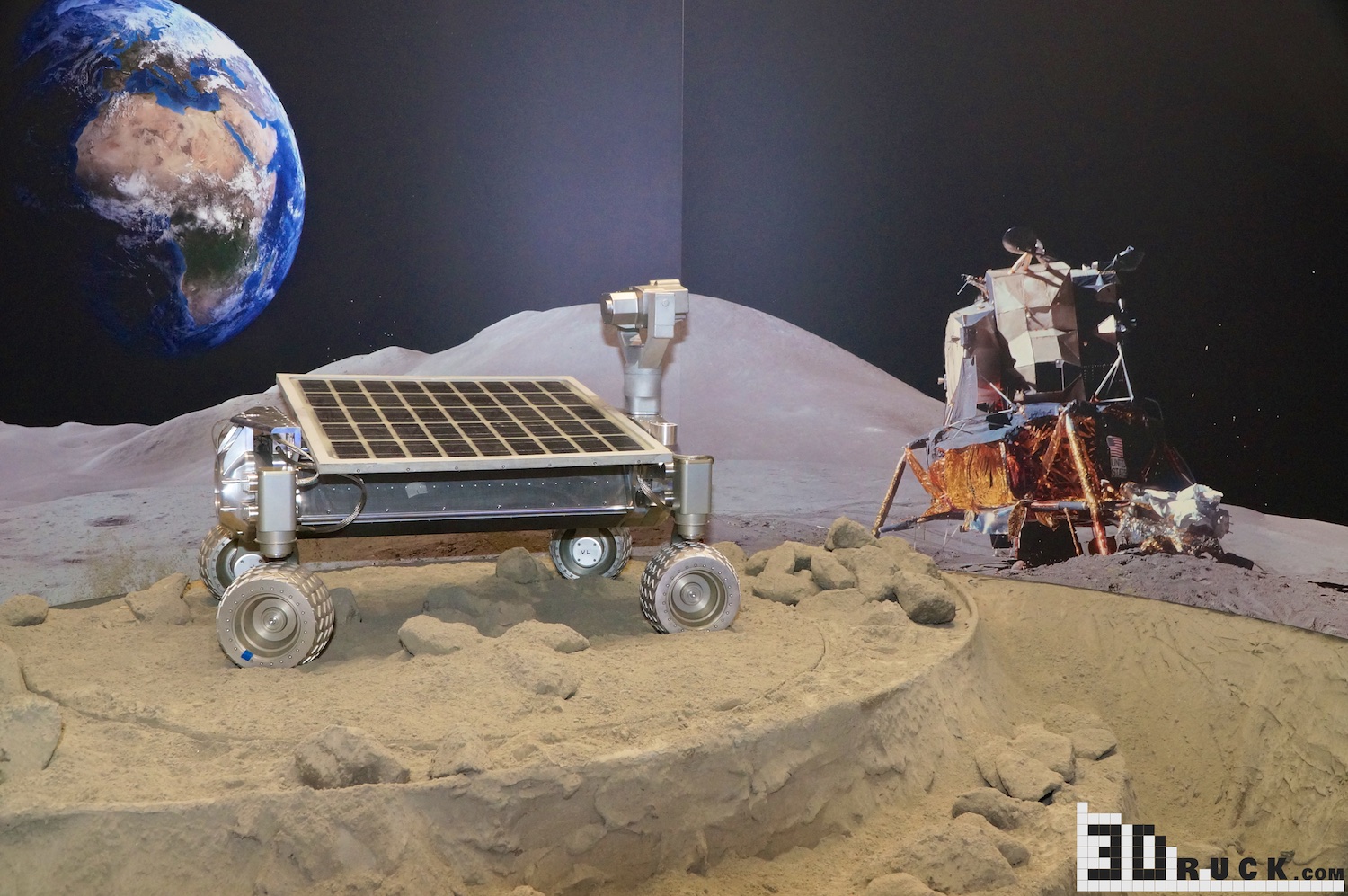 Der PTS Moon Rover auf der Euromold 2014