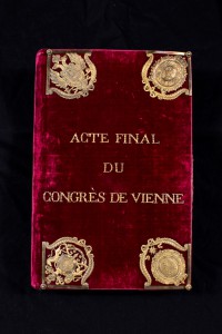 Das Original der Wiener Kongressakte von 1815