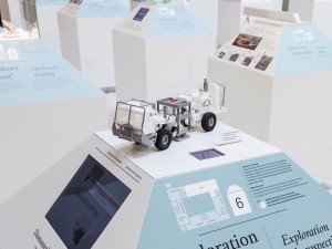 3D Druck Modell des Seismic Trucks aus Kunststoff für focusTerra,-ETH-Zürich-©-Jon-Etter,-2015