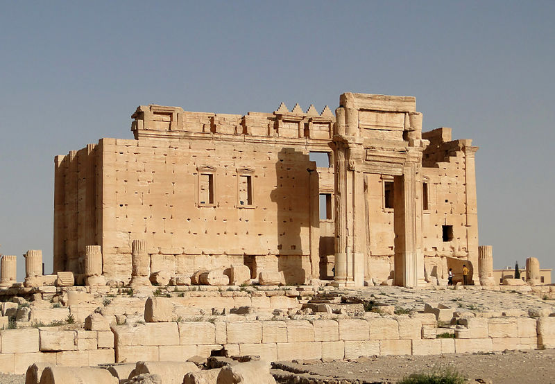 Baaltempel in Palmyra, Syrien; Bild: Bernard Gagnon