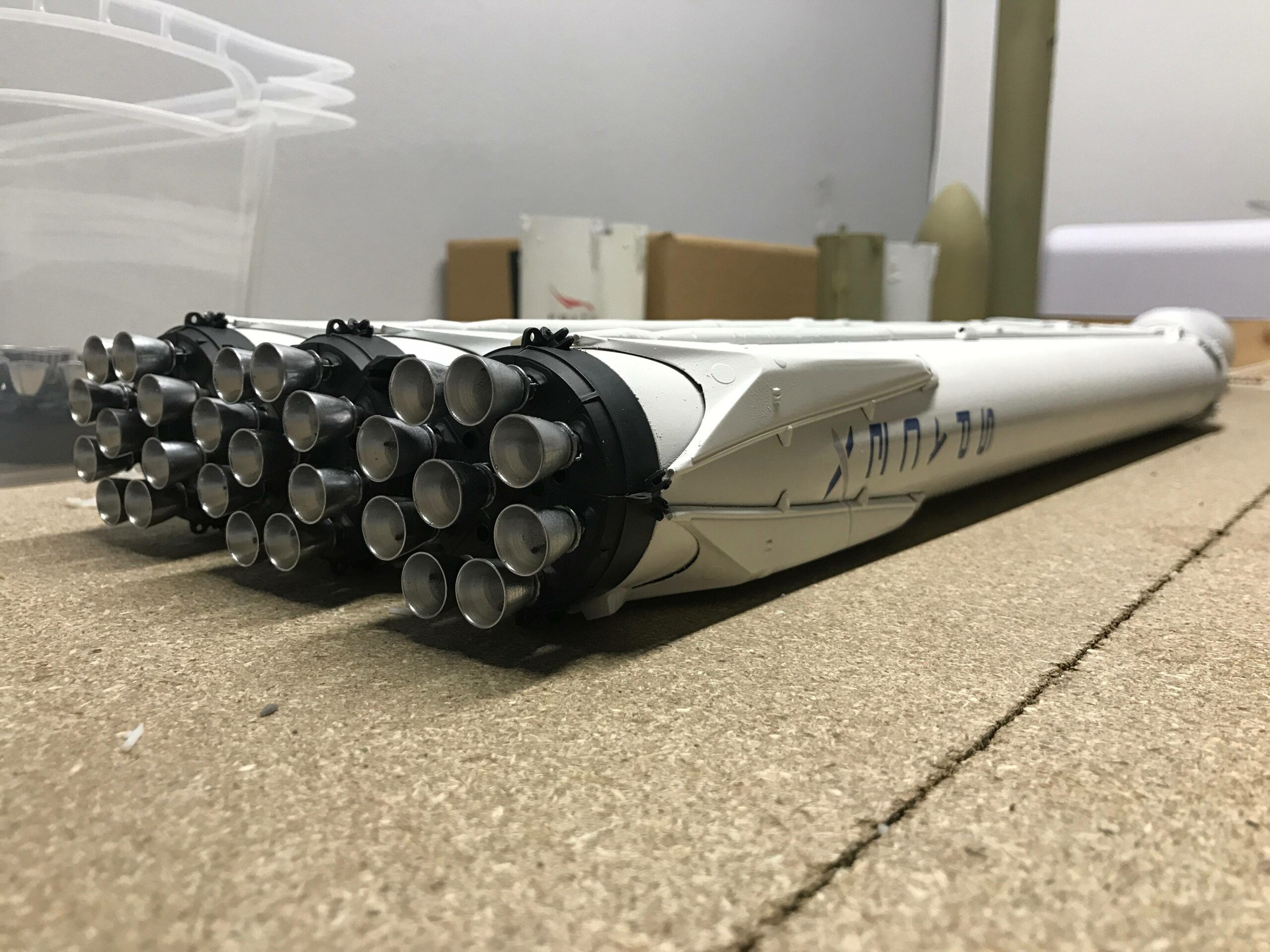 3D-Druck Hob­by­ist erzeugt hochwertige Modelle von Space X Raketen