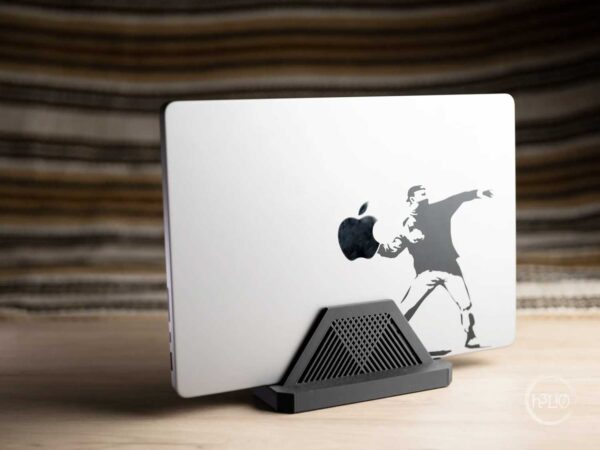 Mount-It! Vassoio Porta Laptop Con Attacco VESA – Universale, Per Bracci Monitor 75x75 E 100x100, Clip Regolabili, Base Ventilata, Ergonomico