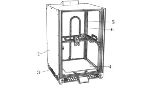 Chinesisches Patent beschreibt FFF-Drucker für hohe Prothesenbauteile
